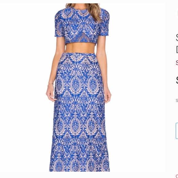 NWT Sunset Maxi Skirt(Majorelle) by Jetset Diaries